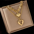 Golden Whisper – Guardian Wings Heart Necklace