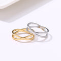 Golden Whisper – Vintage Gold Cross Ring